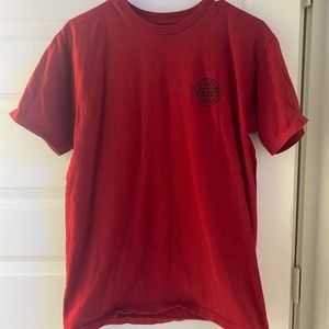 VANS red shirt